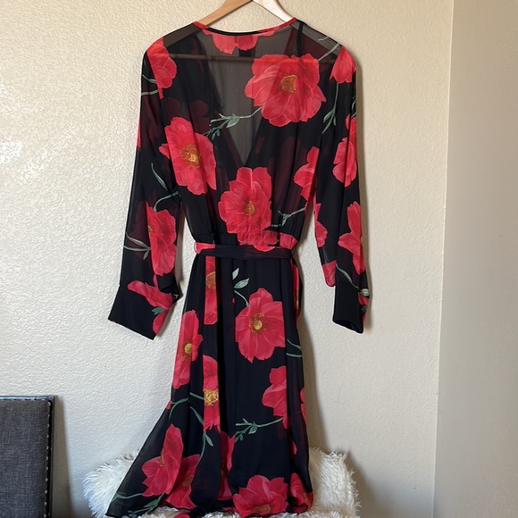 Kate & Lily Floral Maxi Dress sa 14W - Picture 7 of 17